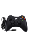 Kablolu joystick siyah Xbox 360 uyumlu hızlı şarj destekli bluetoothsuz garantisiz