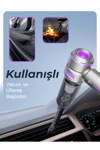 Kablosuz araç içi süpürge vakum gücü fırçasız motor üfleme vakum 2 yıl garantili