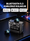 Kablosuz Bluetooth 5.3 Kulaklık – Aktif Gürültü Engelleme ve Gecikmesiz Oyun Modu