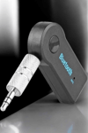 Kablosuz Bluetooth Aux Araç Kiti Siyah Hafıza Kartlı