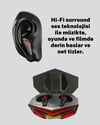 Kablosuz Bluetooth Gaming Kulaklık Suya Dayanıklı Yeni Nesil