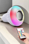 Kablosuz Bluetooth Hoparlör Led Lamba