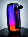 Kablosuz Bluetooth Hoparlör RGB Ambiyans Işıklı USB ve TF Kart Destekli