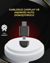 Kablosuz CarPlay ve Android Auto Dönüştürücü – USB-A & Type-C Girişli Akıllı Adaptör