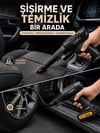 Kablosuz Hava Pompası ve Vakumlu El Süpürgesi