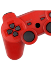 Kablosuz joystick kırmızı renk hızlı şarj özellikli Playstation 3 uyumlu 1 yıl garantili