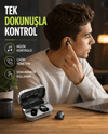 Kablosuz Kulak İçi Bluetooth Kulaklık – Dokunmatik Kontrol ve LED Şarj Ekranı