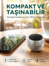 Kablosuz Mini Hoparlör Şarjlı TWS Destekli Kompakt Ses Sistemi Yeni Nesil