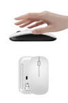 Kablosuz Mouse Fare Şarjlı Bluetooth Wireless Çift Modlu Sessiz