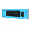 Kablosuz Multimedia Klavye - Mouse Seti Siyah Q Klavye Km-510 Bx40