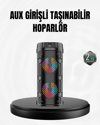 Kablosuz Stereo Hoparlör USB + SD Kart + AUX Destekli Bluetooth 5.0