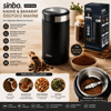 Kahve - Baharat Öğütücü Makine 2 Bıçaklı Çelik Öğütme Haznesi 50gr Öğütme Ac Motor=200w Scm-9044 Bx40