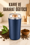 Kahve Ve Baharat Öğütücü Paslanmaz Çelik Dayanıklı Kolay Kullanım