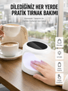Kalıcı Oje Kurutucu UV Led Teknolojisi Taşınabilir Mini Tırnak Kurutucu