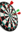 Kaliteli Ahşap 15 İnç Dart Tahtası Kolay Montajlı 4 Ok