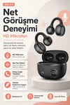 Kancalı Tasarımlı Kablosuz Kulaklık Kulak İçi Rahat Kullanım Ve Uzun Süreli Dinleme