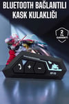 Kask Kulaklık Bluetooth Motosiklet Kulaklık Intercom Su Geçirmez
