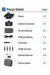 Katlana Bilir Çocuk Drone, 1080P Full HD Kameralı, 360 Derece Dönebilir, 10-20 Dakika Uçuş Süresi