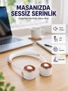 Katlanabilir Asılabilir Mini Fan USB Şarjlı 3 Kademeli Sessiz