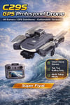 Katlanabilir GPS Drone ile 4K Kalitesinde Havadan Görüntü Alın ve Akıllı Takip Modunu Kullanın