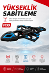 Katlanabilir Tasarımlı Uzaktan Kumandalı Drone 360 Derece Dönüş Ve Işıklı Uçuş Özellikli