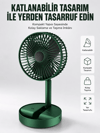 Katlanabilir Usb Şarjlı Masaüstü Soğutucu Mini Fan Telefon Tutucu Yeni Nesil