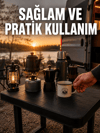 Katlanır Plastik Kamp Masası Hafif Taşınabilir Piknik Masası