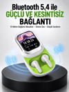 Kayar Kapaklı Şarj Kutusu Ve Dokunmatik Ekranlı Bluetooth Stereo Kulaklık
