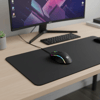 Kaymaz Alt Tabanlı Siyah Mouse Pad 40x30 cm