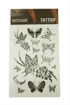 Kelebek Tattoo Dövme Sticker