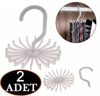 Kemer Askısı 20 Kancalı 2 Adet Bx40