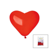 Kırmızı Kalp Balon 10 İnç - 25cm - 100pcs Bx40