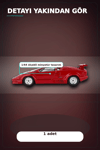 Kırmızı Metalik 1/64 Lamborghini Countach 25th Anniversary Model Araba BX-313387