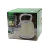 KİWİ KK-3340W KREM NOSTALJİ DEMLİK MODELÇELİK KETTLE SU ISITICI 2.2LT1800W PASLANMAZ ÇELİK GÖVDE- GİZLİ RESİZTANS (3936)