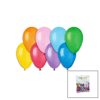 Klasik Renkli Balon 7 İnç - 19cm - 100pcs Bx40