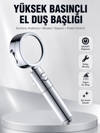 Kolay Montajlı 3 Modlu Yüksek Basınç Duş Başlığı