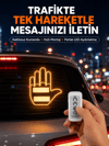 Kompakt Tasarımlı LED Jest Işığı – Selam ve Teşekkür Modları