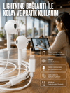 Konforlu Ergonomik Kare Tasarımlı Müzik ve Çağrı Kulaklığı Yeni Nesil