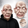 Korkunç Yaşlı Adam Gerçekçi İhtiyar Maske Bx40