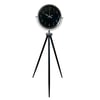 Krom Modern Aynalı Tripod 150 x 45 Cm Ayaklı Saat