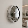 Krom Platinum Aynalı 40 x 40 Cm Duvar Saati