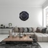 Krom Standart Dekoratif 60 x 60 Cm Duvar Saati