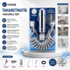 Krom Taharatmatik Seti Taharatmetik El Duşu- Hortum - Mafsal Vakumlu Set Bx40