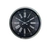 Krom Vıctoria 52 Cm Metal Duvar Saati