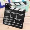 Küçük Boy Dekoratif Sinema Klaketi - Ahşap Tasarım - 20x20 cm
