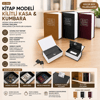 Küçük=114x80x45mm Kitap Modeli Kilitli Kasa - Kumbara Renkli Bx40