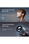 Kulak İçi Kablosuz Bluetooth Kulaklık, Dokunmatik Kontrol ve Gürültü Önleme Özellikli, Beyaz Renk