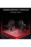Kulak içi TWS Bluetooth 5.1 kulaklık siyah ANC mikrofonlu dokunmatik kontrollü 2 yıl garantili