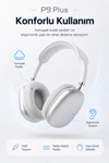 Kulak Üstü Kablosuz Bluetooth Kulaklık Yumuşak Pedli Mikrofonlu Günlük Kullanım