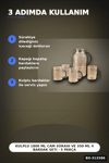 Kulplu 1800 ml Cam Sürahi Ve 350 ml 4 Bardak Seti - 5 Parça Şeffaf BX-313586